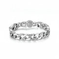 Vintage silver bracelet for men Retro Chain Link Jewelry for Men