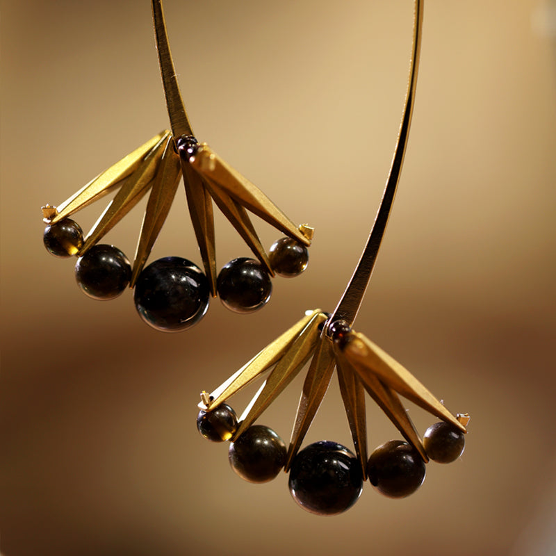 Radiant Arc Earrings