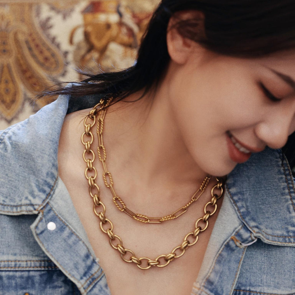 Atelier Brass Chain Necklace