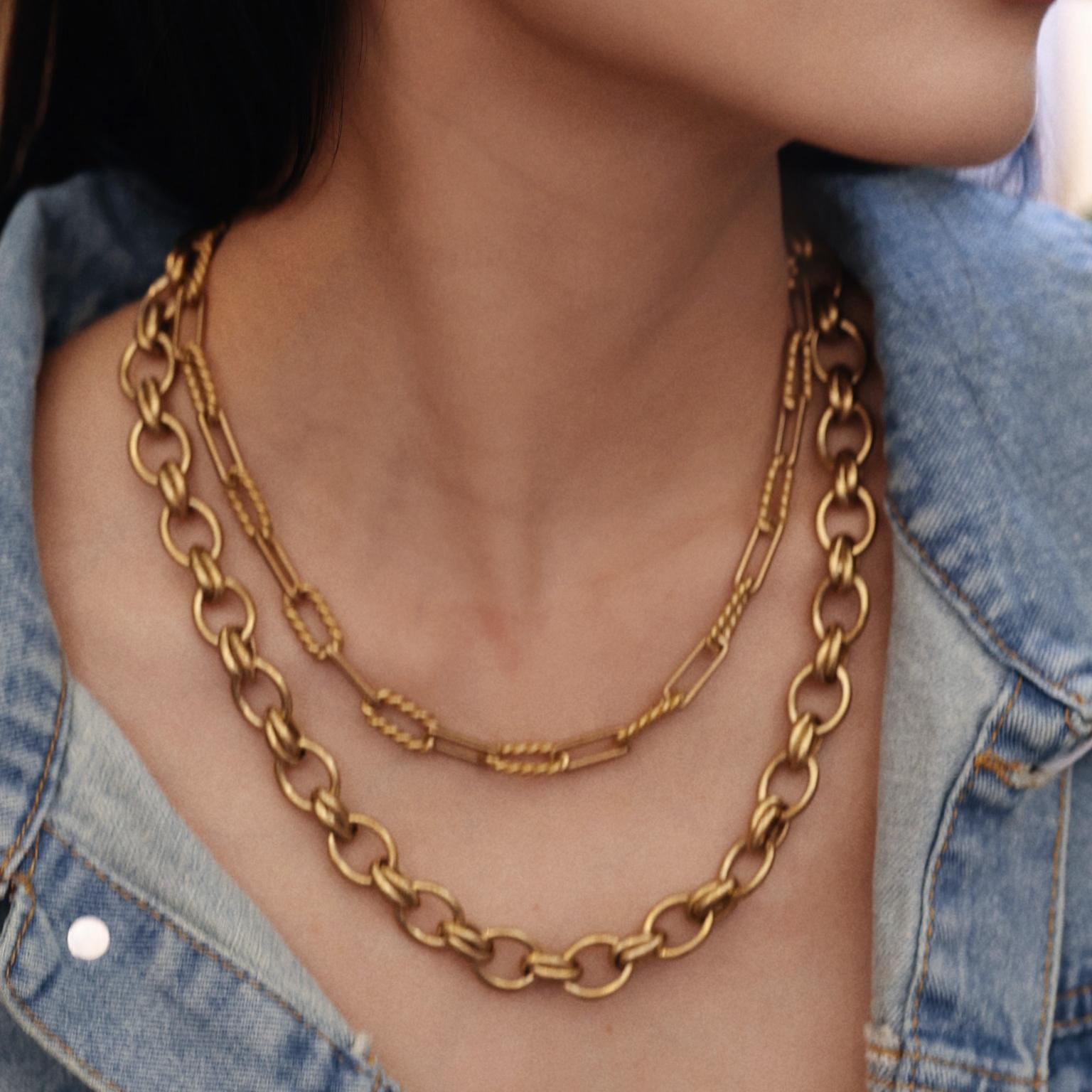Atelier Brass Chain Necklace