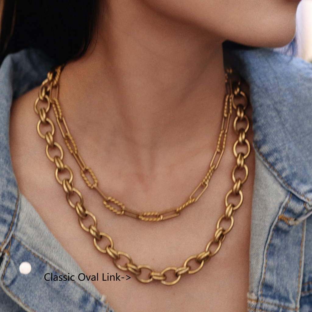 Atelier Brass Chain Necklace