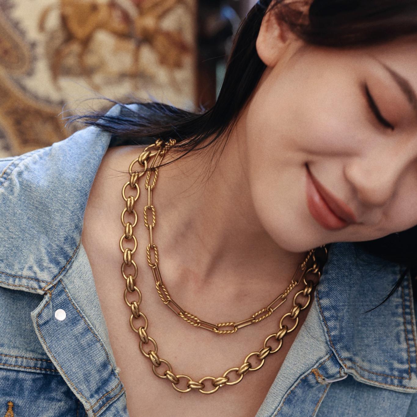 Atelier Brass Chain Necklace