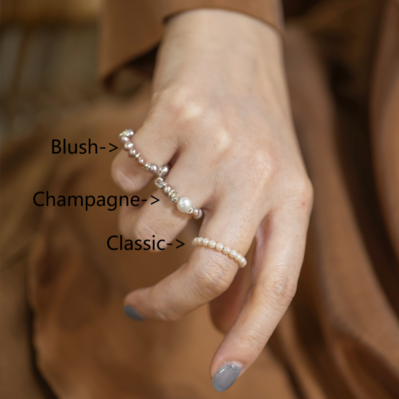 Lumière Pearl Ring – Three Variations