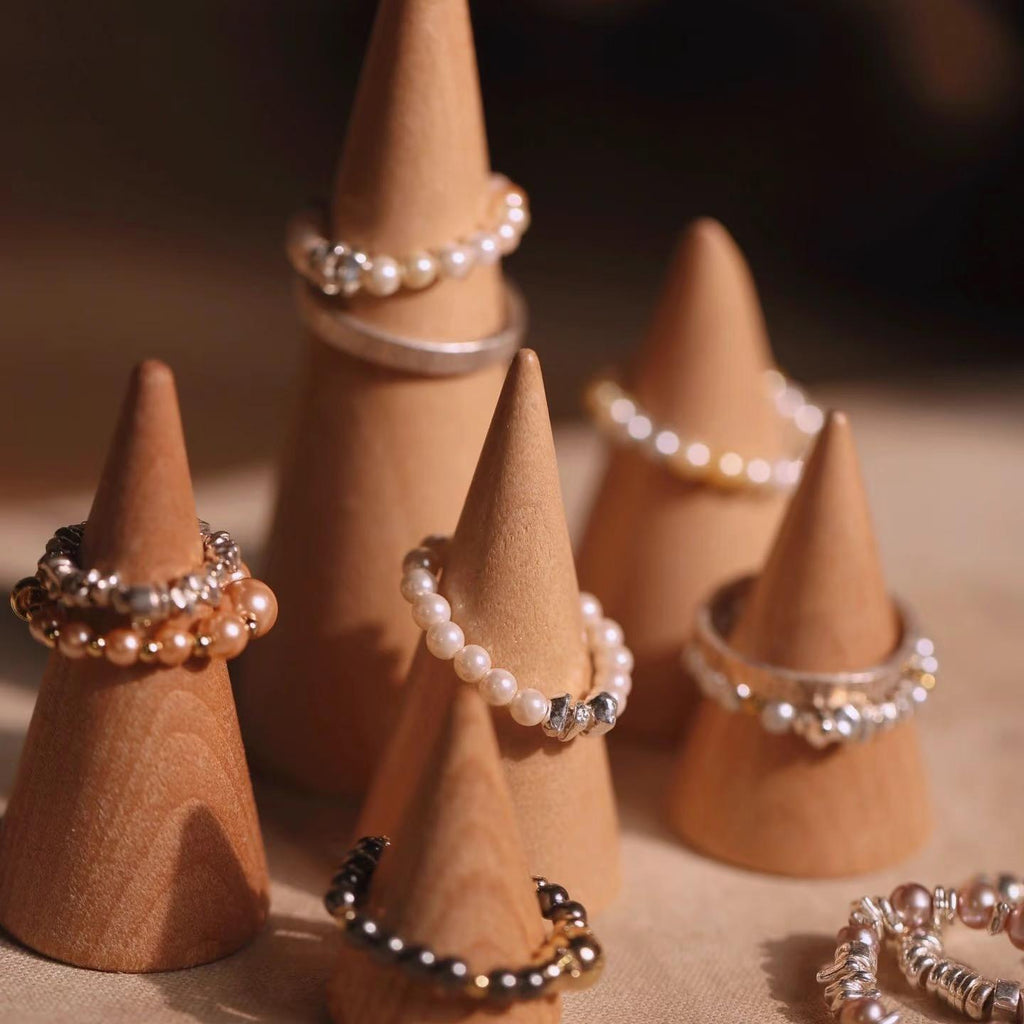 Lumière Pearl Ring – Three Variations